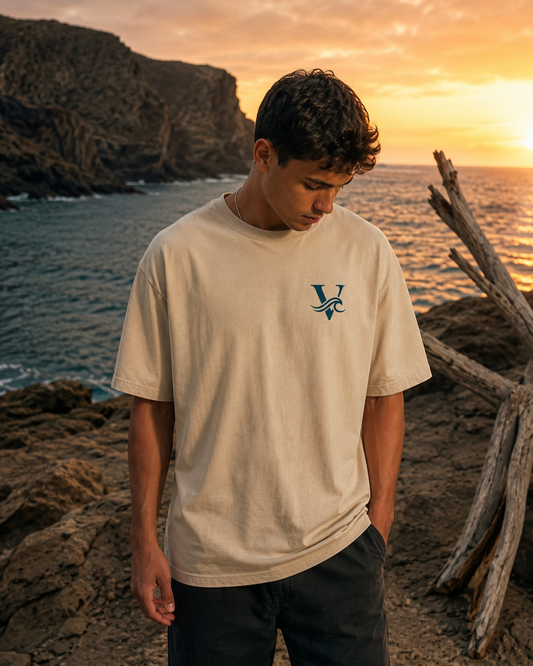 VELORA — Anza At Sunset Oversized T-Shirt